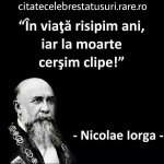 In viata risipim ani,