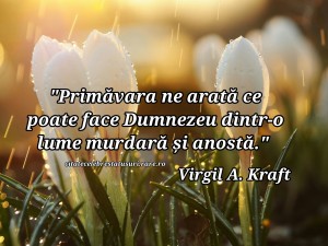 Primavara ne arata ce poate face Dumnezeu